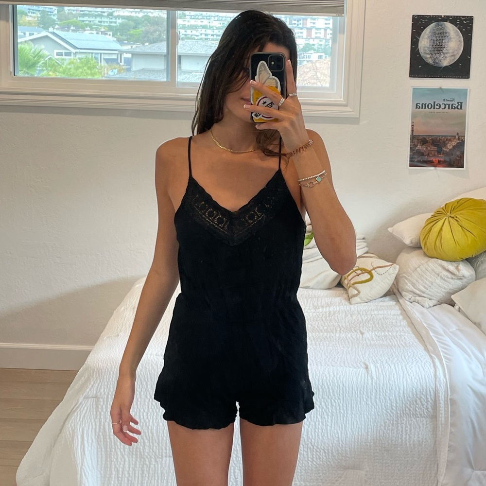 LF lace romper